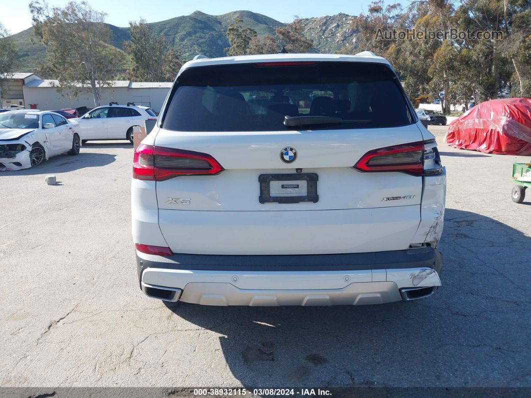 2019 Bmw X5 Xdrive40i White vin: 5UXCR6C5XKLK87327