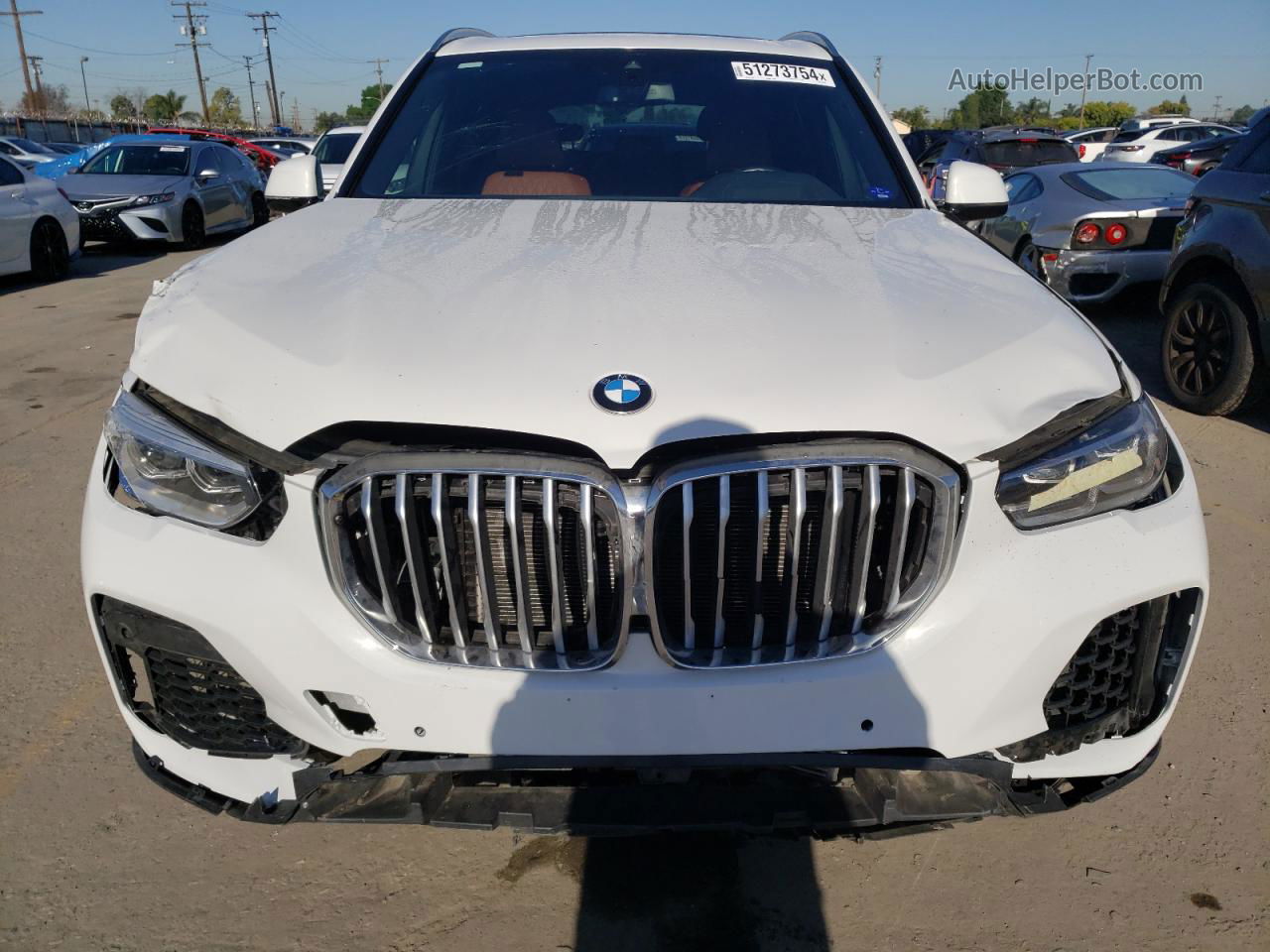 2019 Bmw X5 Xdrive40i Белый vin: 5UXCR6C5XKLK87327