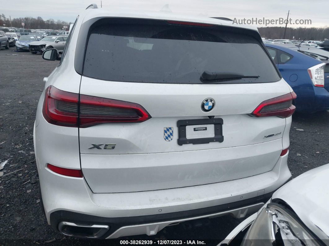 2019 Bmw X5 Xdrive40i White vin: 5UXCR6C5XKLK88347