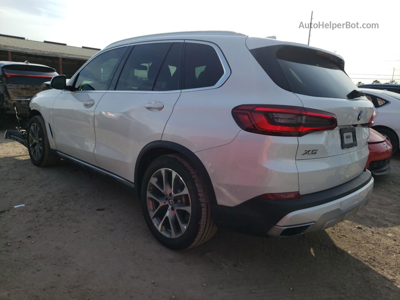 2019 Bmw X5 Xdrive40i White vin: 5UXCR6C5XKLL05096