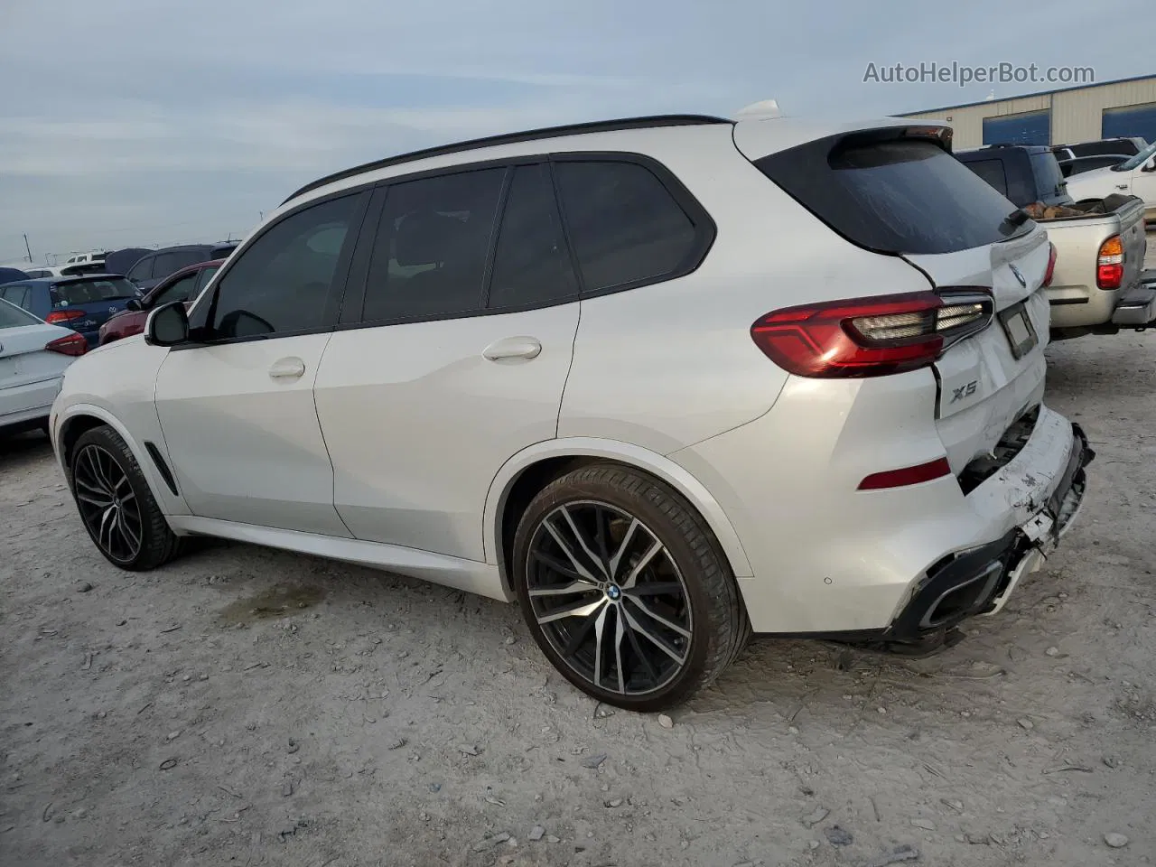 2019 Bmw X5 Xdrive40i White vin: 5UXCR6C5XKLL07883