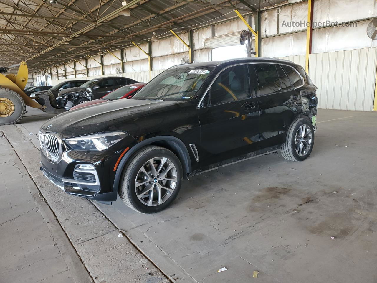 2019 Bmw X5 Xdrive40i Black vin: 5UXCR6C5XKLL38003