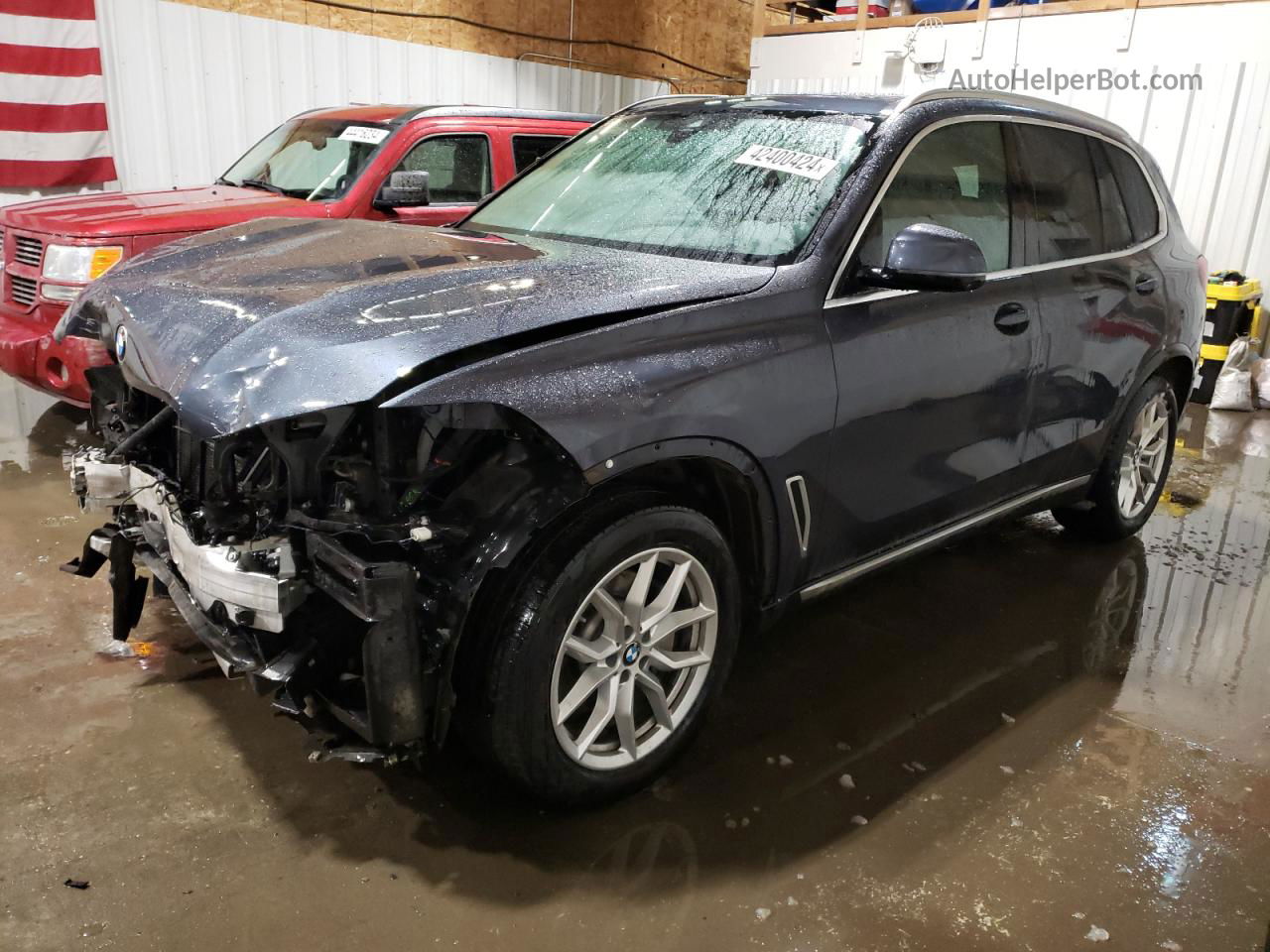 2019 Bmw X5 Xdrive40i Black vin: 5UXCR6C5XKLL38342