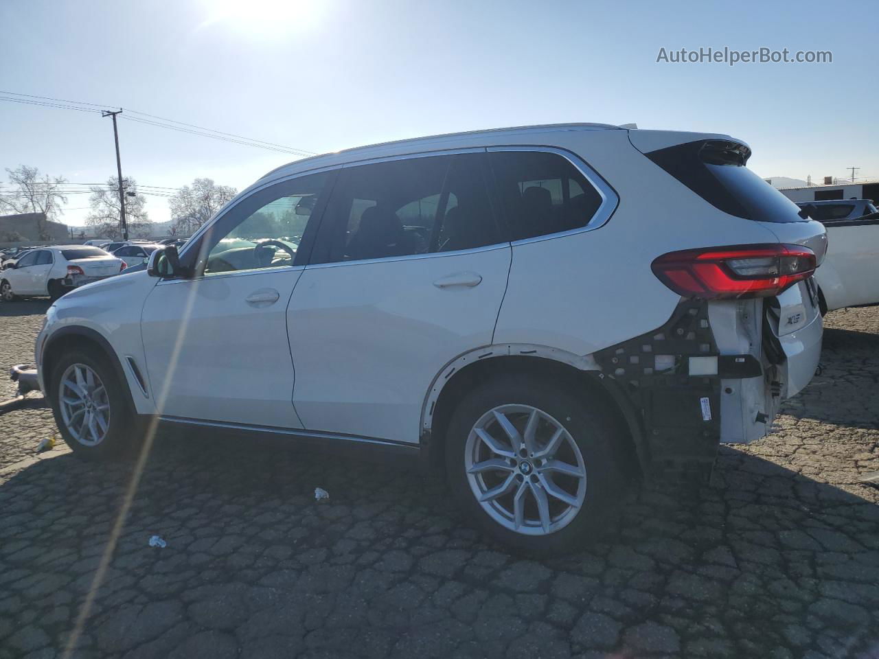 2019 Bmw X5 Xdrive40i White vin: 5UXCR6C5XKLL61491