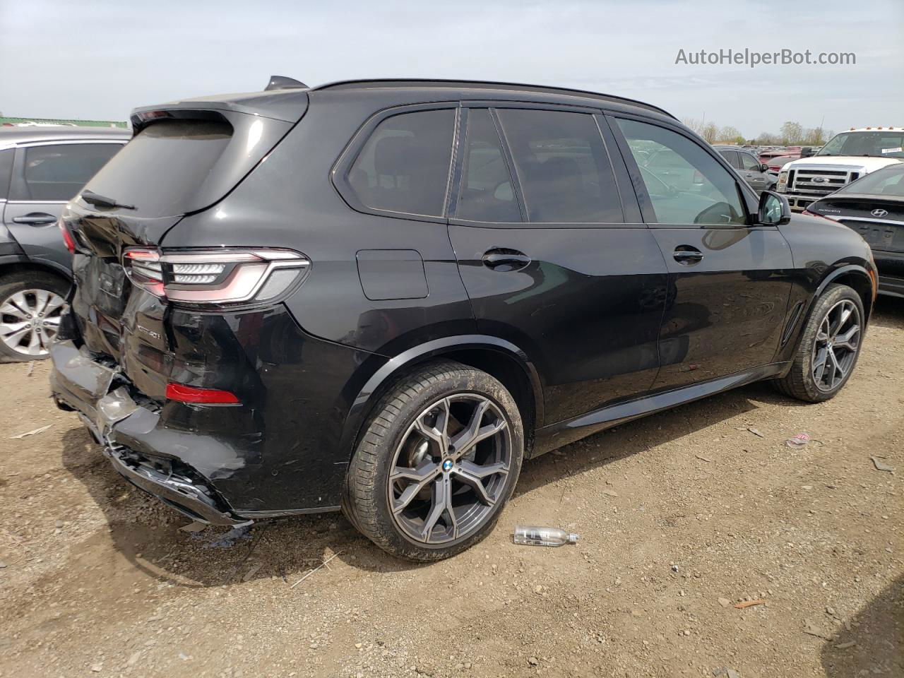 2019 Bmw X5 Xdrive40i Black vin: 5UXCR6C5XKLL63631