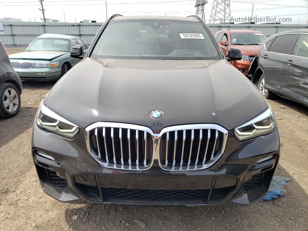 2019 Bmw X5 Xdrive40i Черный vin: 5UXCR6C5XKLL63631