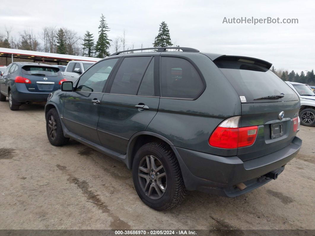 2004 Bmw X5 3.0i Black vin: 5UXFA13504LU36547