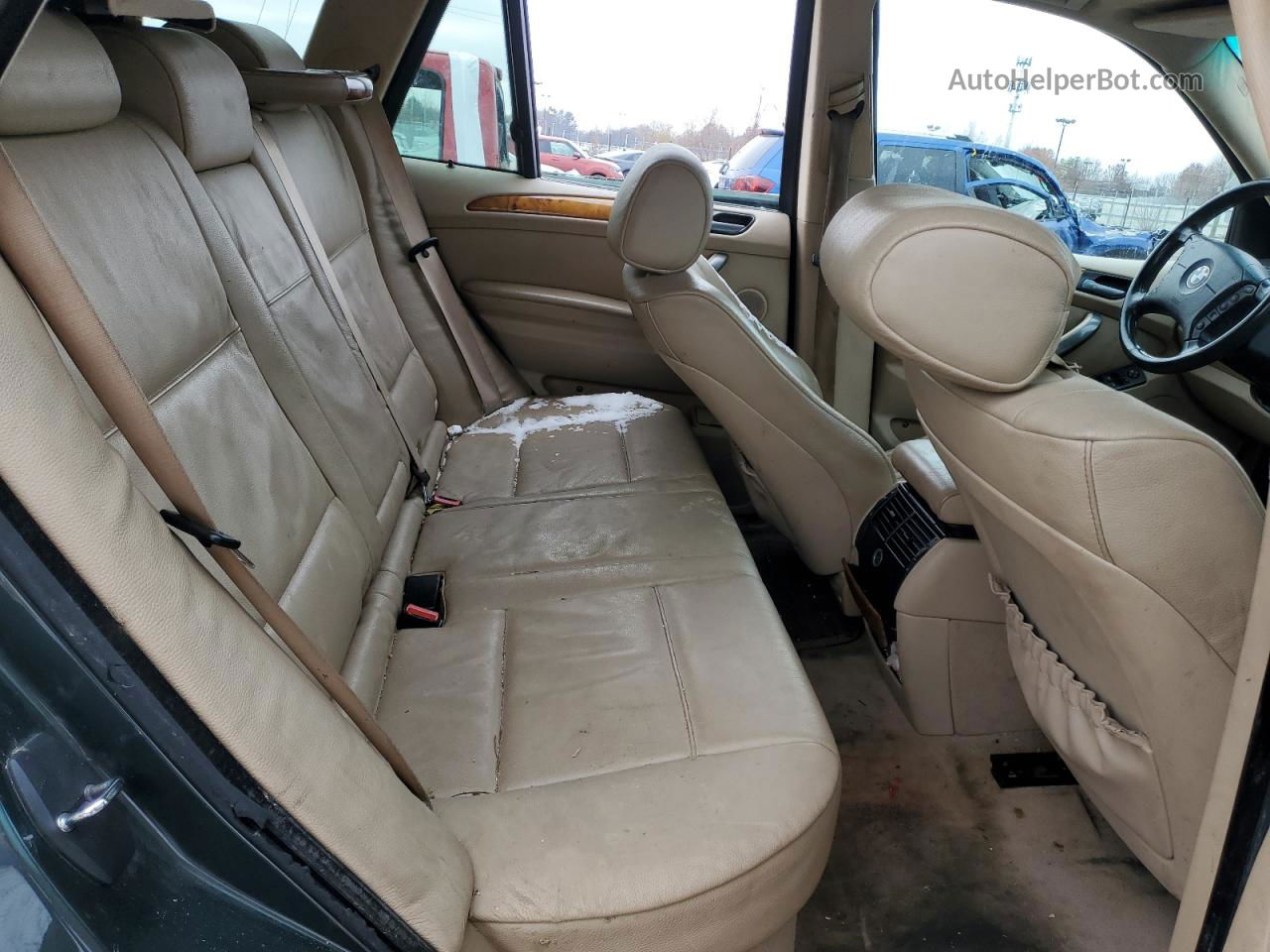2004 Bmw X5 3.0i Gray vin: 5UXFA13504LU42753