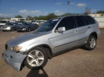 2004 Bmw X5 3.0i Серебряный vin: 5UXFA13514LU35262