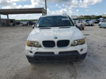 2004 Bmw X5 3.0i White vin: 5UXFA13524LU43032