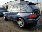 2004 Bmw X5 3.0i Blue vin: 5UXFA13534LU22836