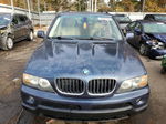 2004 Bmw X5 3.0i Blue vin: 5UXFA13534LU22836