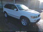 2004 Bmw X5 3.0i White vin: 5UXFA13534LU41970