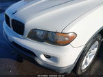 2004 Bmw X5 3.0i White vin: 5UXFA13534LU41970