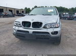 2004 Bmw X5 3.0i Silver vin: 5UXFA13534LU45355