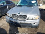 2004 Bmw X5 3.0i Серебряный vin: 5UXFA13534LU46215