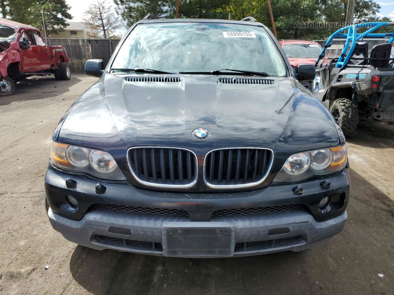 2004 Bmw X5 3.0i Black vin: 5UXFA13544LU26944