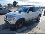 2004 Bmw X5 3.0i Silver vin: 5UXFA13544LU31741