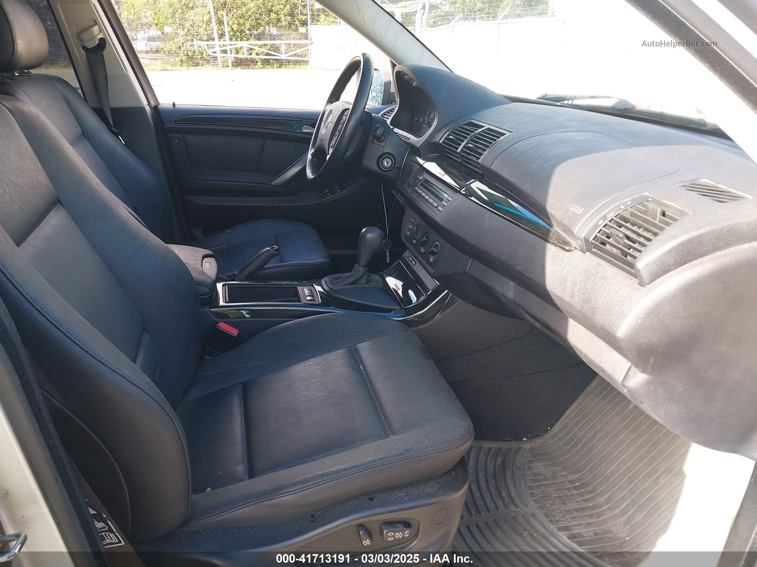 2004 Bmw X5 3.0i Silver vin: 5UXFA13544LU31741