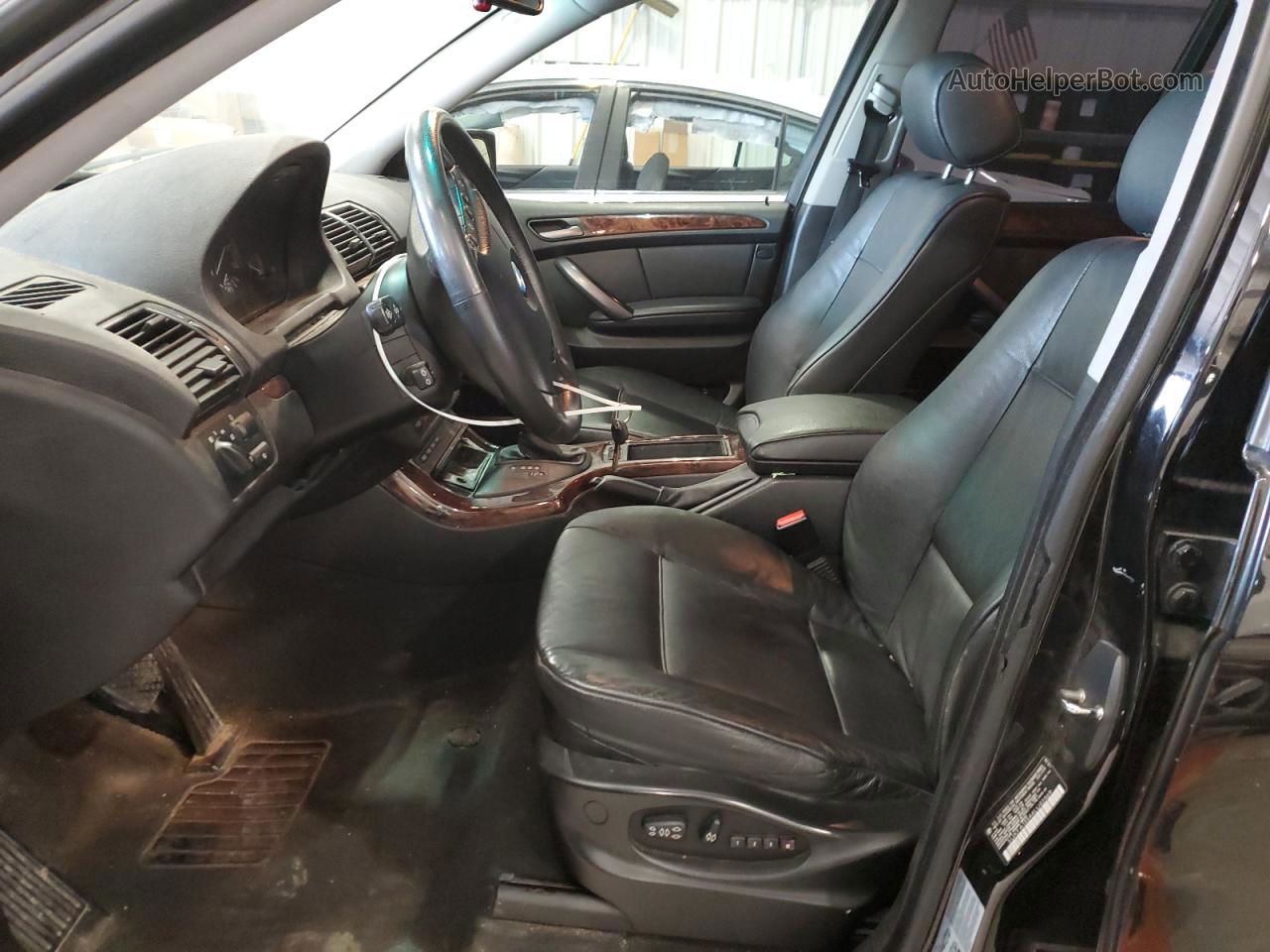 2004 Bmw X5 3.0i Black vin: 5UXFA13544LU32369