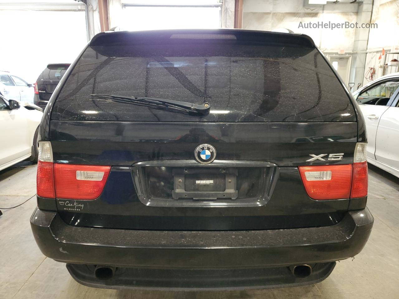 2004 Bmw X5 3.0i Black vin: 5UXFA13544LU32369