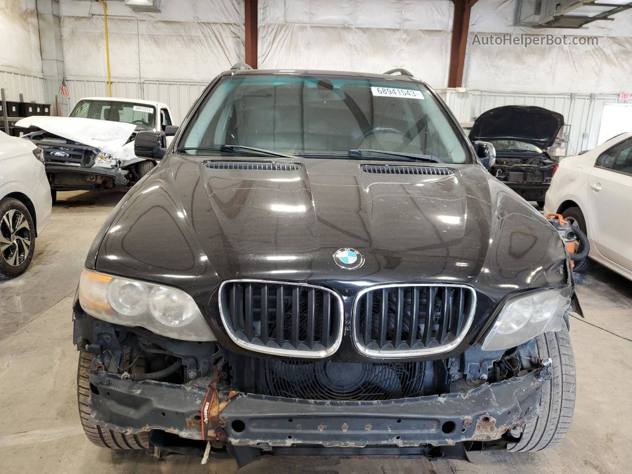 2004 Bmw X5 3.0i Black vin: 5UXFA13544LU32369