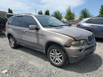 2004 Bmw X5 3.0i Бежевый vin: 5UXFA13554LU38861