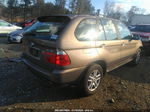 2004 Bmw X5 3.0i Gray vin: 5UXFA13554LU39590