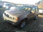 2004 Bmw X5 3.0i Gray vin: 5UXFA13554LU39590