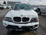 2004 Bmw X5 3.0i White vin: 5UXFA13554LU40237