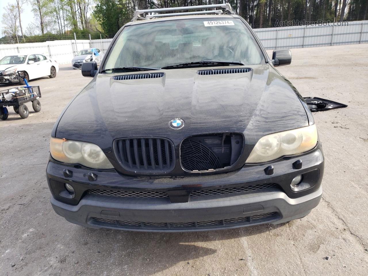 2004 Bmw X5 3.0i Black vin: 5UXFA13564LU34690