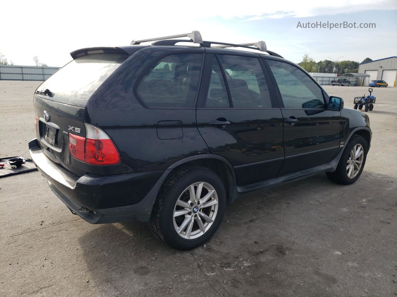 2004 Bmw X5 3.0i Black vin: 5UXFA13564LU34690