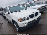 2004 Bmw X5 3.0i White vin: 5UXFA13564LU35824