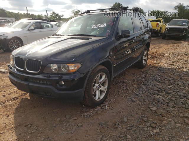 2004 Bmw X5 3.0i Black vin: 5UXFA13574LB09484