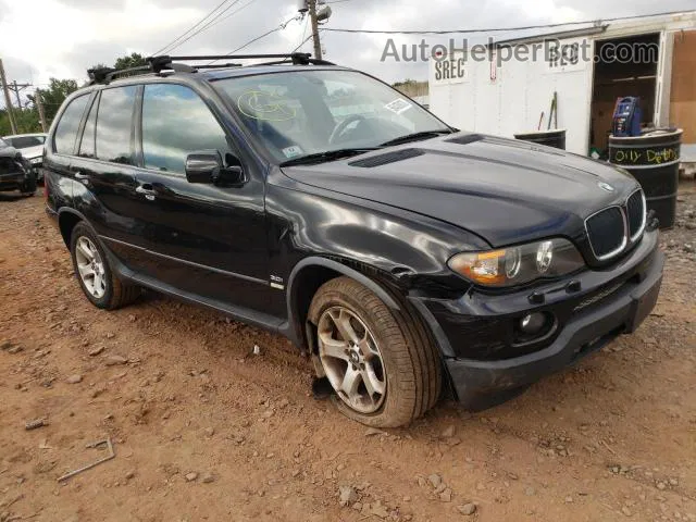 2004 Bmw X5 3.0i Black vin: 5UXFA13574LB09484