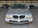 2004 Bmw X5 3.0i Silver vin: 5UXFA13574LU22435