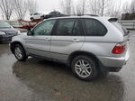 2004 Bmw X5 3.0i Silver vin: 5UXFA13574LU31619