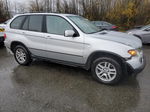 2004 Bmw X5 3.0i Silver vin: 5UXFA13574LU31619