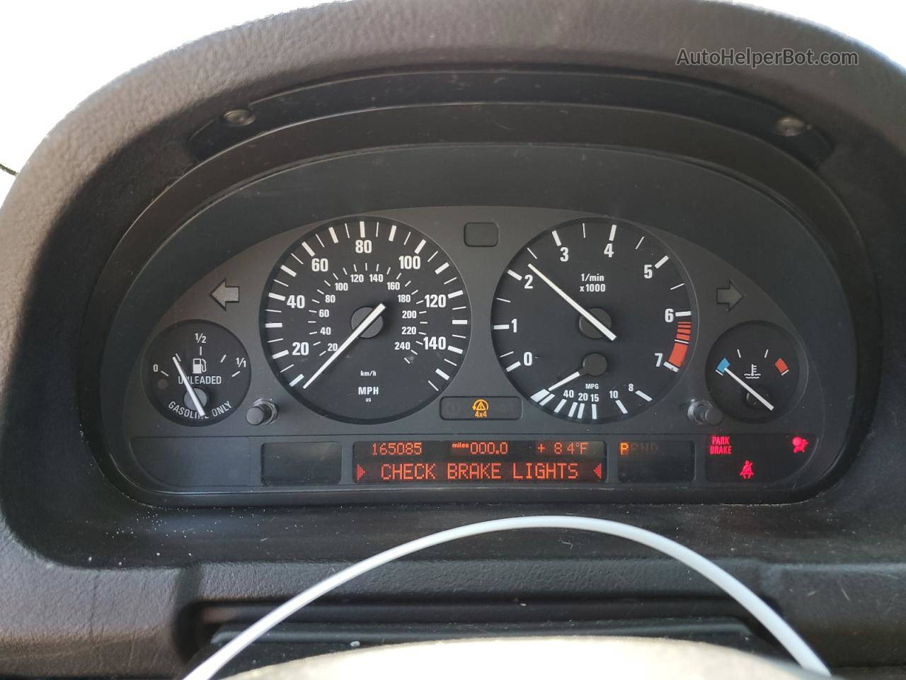 2004 Bmw X5 3.0i Black vin: 5UXFA13574LU31863