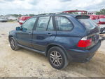 2004 Bmw X5 3.0i Blue vin: 5UXFA13574LU38733