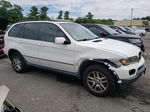 2004 Bmw X5 3.0i White vin: 5UXFA13574LU39462