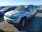 2004 Bmw X5 3.0i Silver vin: 5UXFA13584LU30091