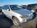 2004 Bmw X5 3.0i Silver vin: 5UXFA13584LU30091