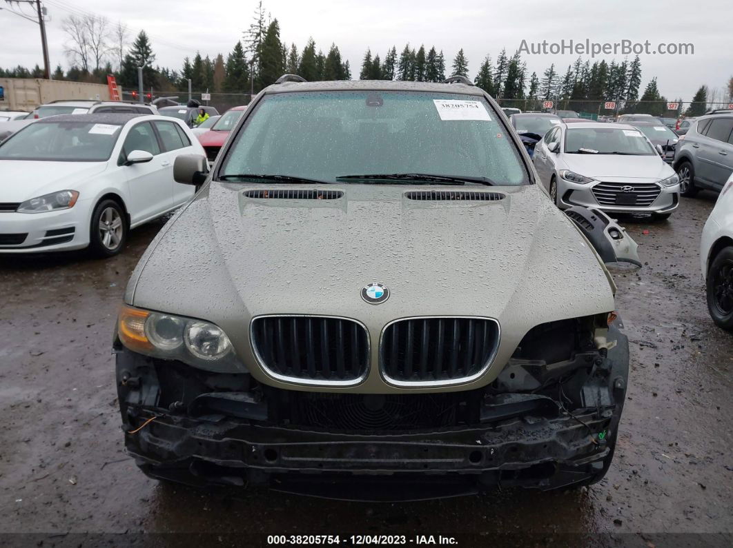 2004 Bmw X5 3.0i Brown vin: 5UXFA13584LU34223