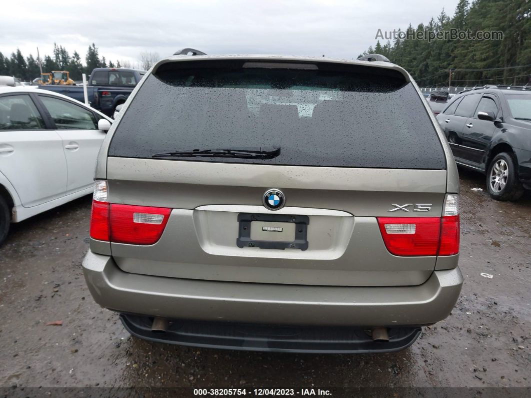 2004 Bmw X5 3.0i Brown vin: 5UXFA13584LU34223