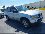2004 Bmw X5 3.0i Серебряный vin: 5UXFA13584LU34769