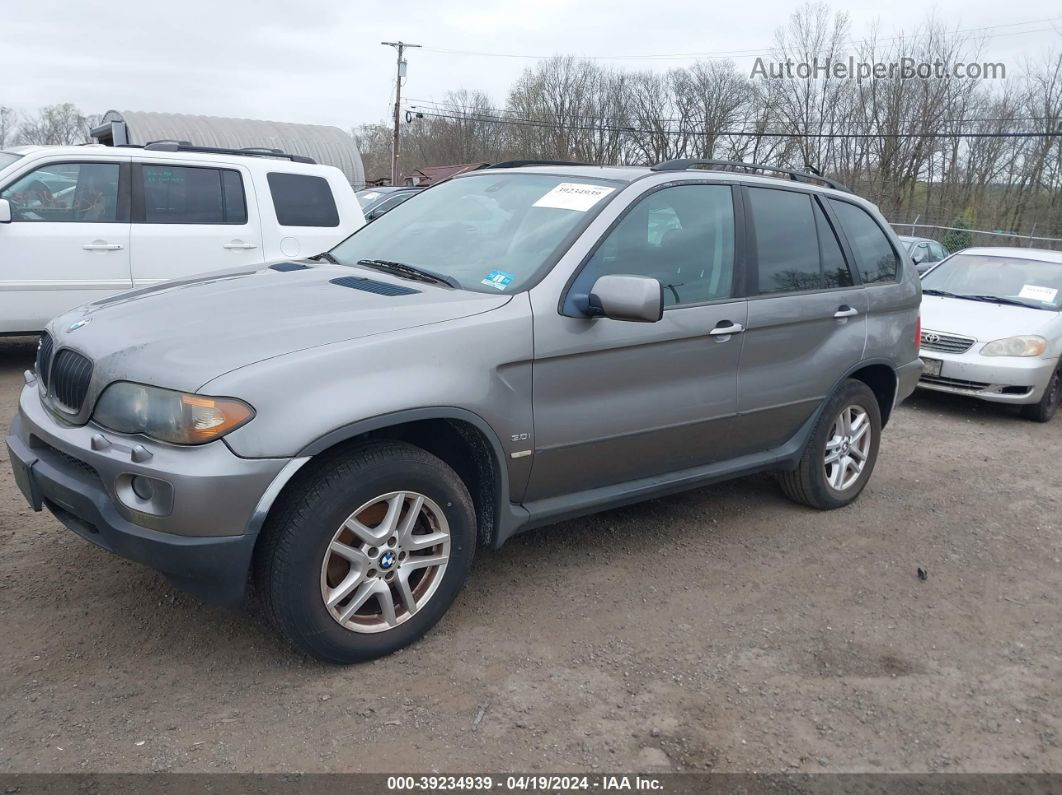 2004 Bmw X5 3.0i Black vin: 5UXFA13584LU40328