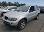 2004 Bmw X5 3.0i Серебряный vin: 5UXFA13594LU21920