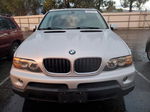 2004 Bmw X5 3.0i Silver vin: 5UXFA13594LU22484