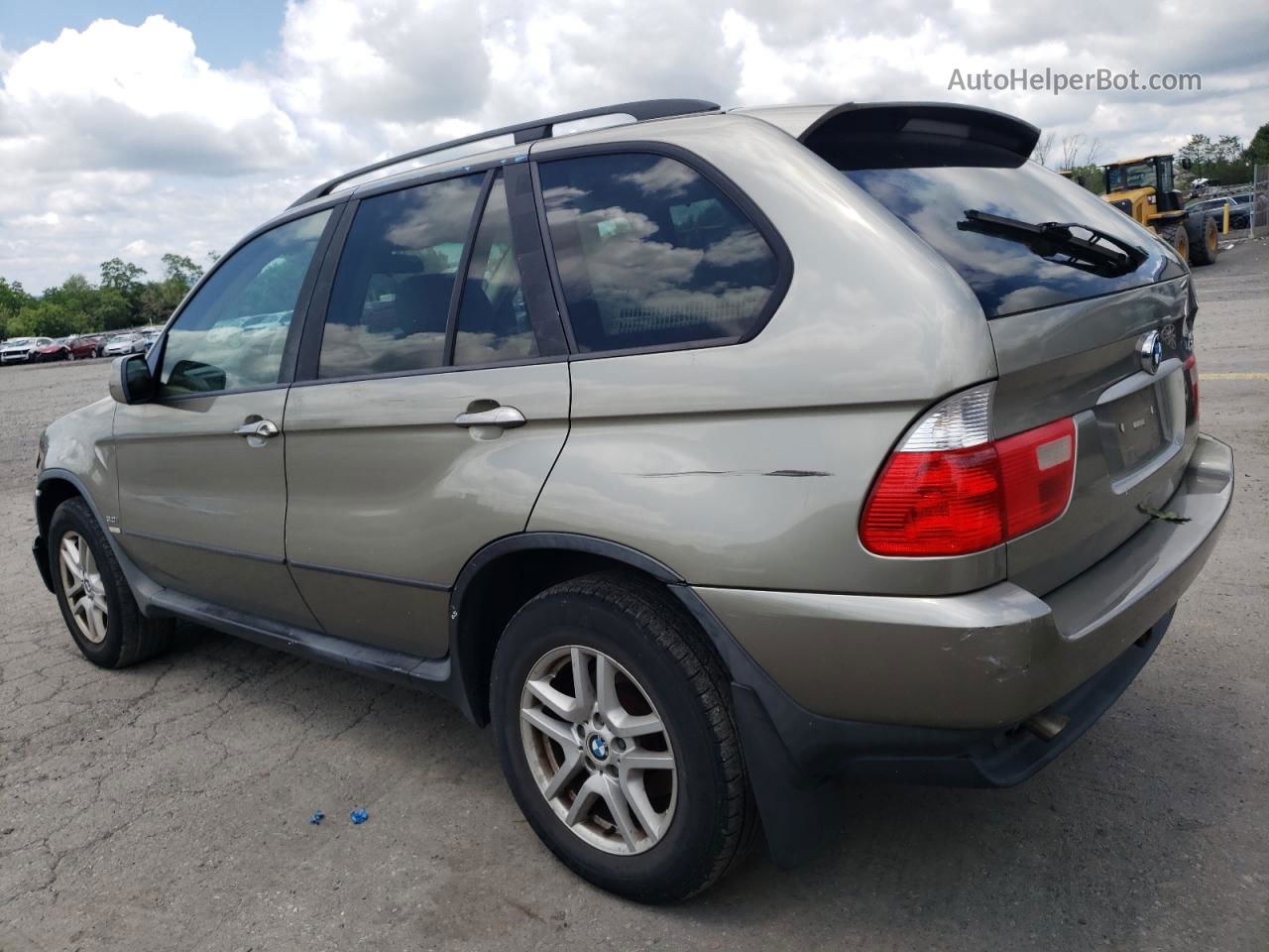 2004 Bmw X5 3.0i Бежевый vin: 5UXFA13594LU27569